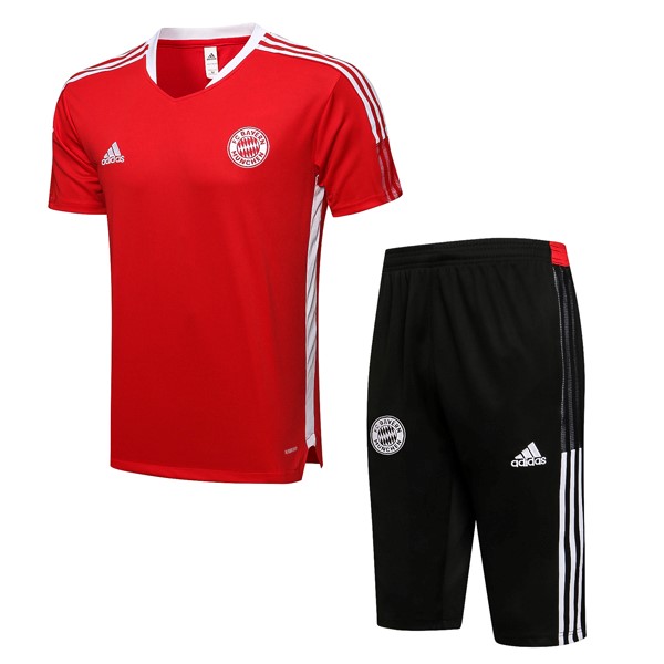 Entrenamiento Bayern Munich Conjunto Completo 2022 Rojo Negro